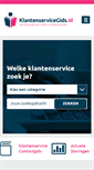 Mobile Screenshot of klantenservicegids.nl